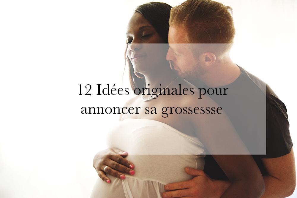 10 idées originales pour annoncer sa grossesse