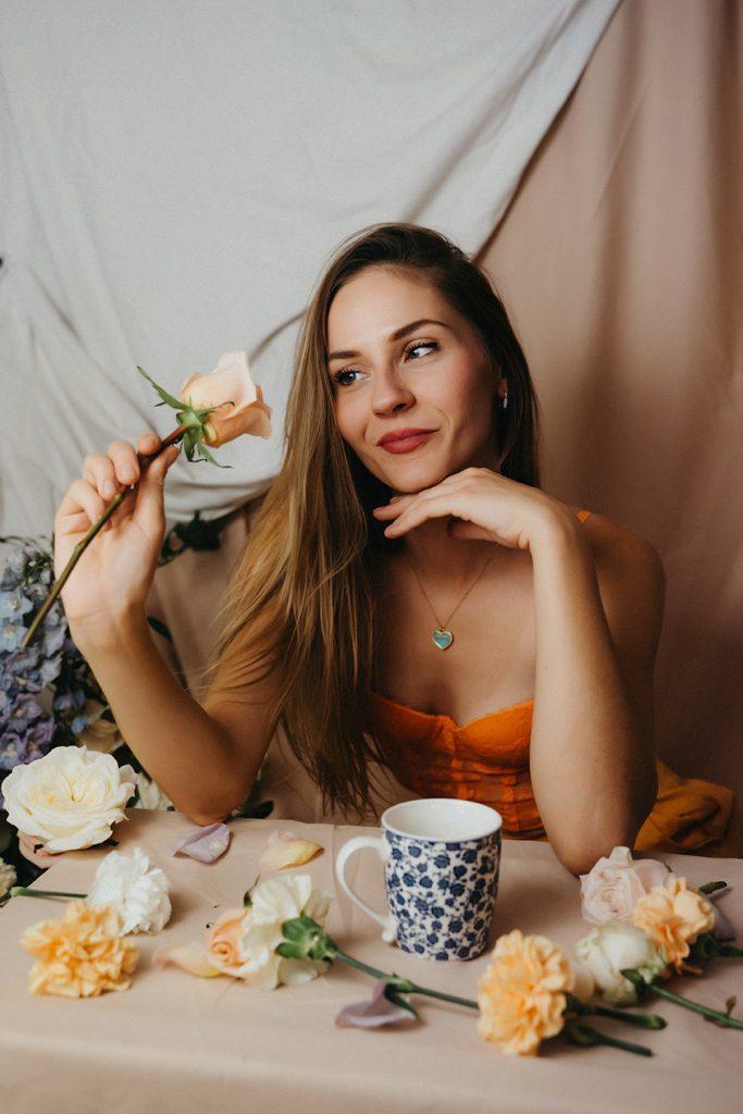 photographe, portrait, fleur, floral, studio, photo, photographie, portrait de femme, maquillage, la roquebrussanne, 83, var, provence, l'atelier, boudoir, portrait